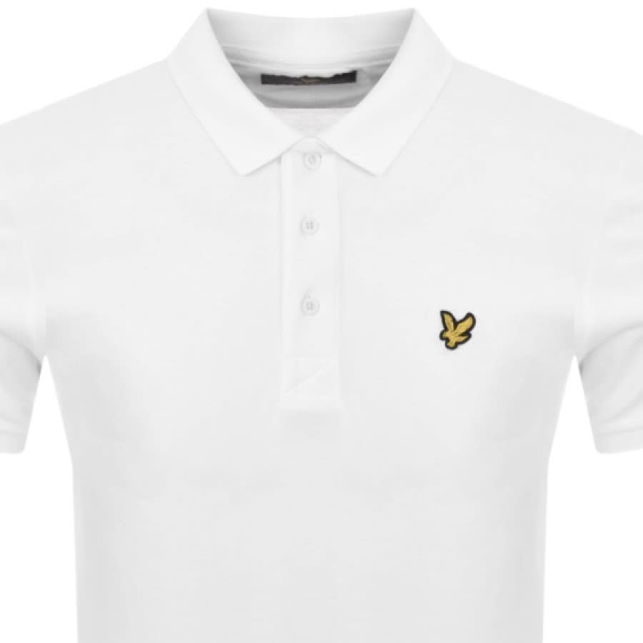 Alternative Image for ProductLyle And Scott Short Sleeved Polo T Shirt White2